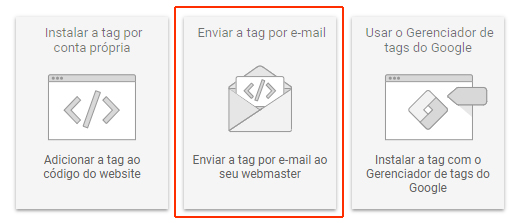 Enviar Tag Google Ads por Email