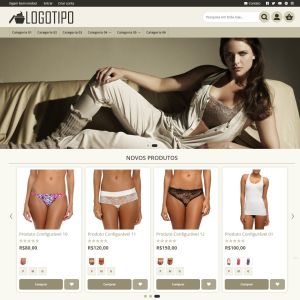 Loja Virtual Pronta Tema Magento 2 Moda Feminina e Masculina